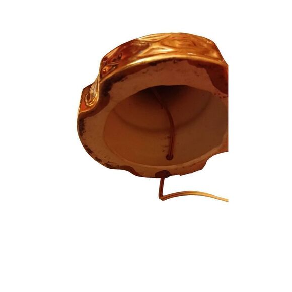 Vintage lido china lamp with Victorian art work. In good condition - Picture 5 of 10